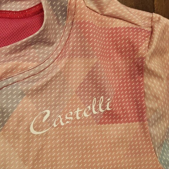 Castelli women's short sleeve half zip jersey in size XL - Picture 5 of 8